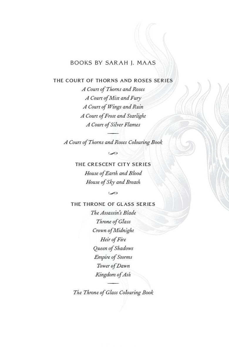 A Court of Silver Flames book 4 in series