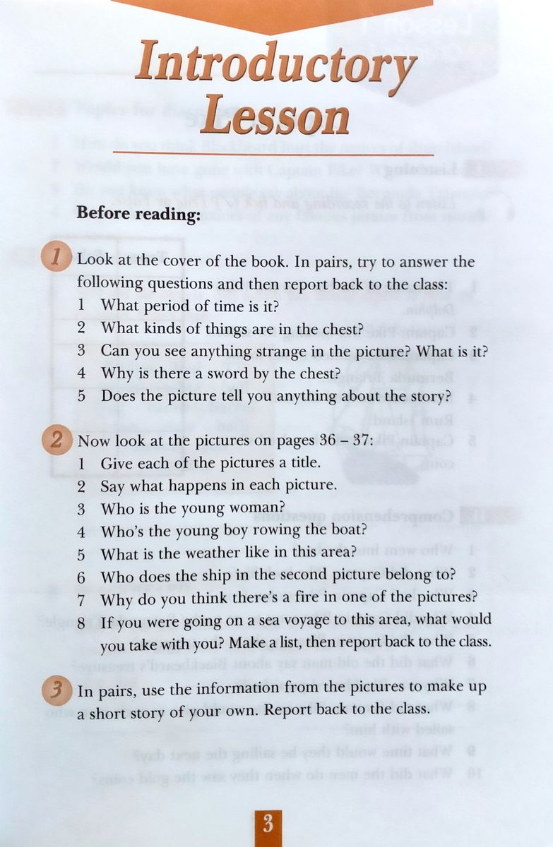 Graded Readers 1 Blackbeard's Treasure Activity Book
