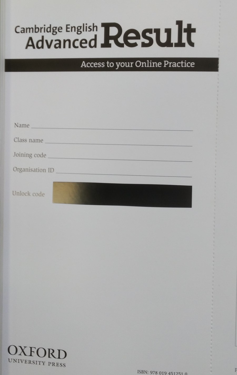 Cambridge English Advanced Result (2015) Student's Book with Online Practice