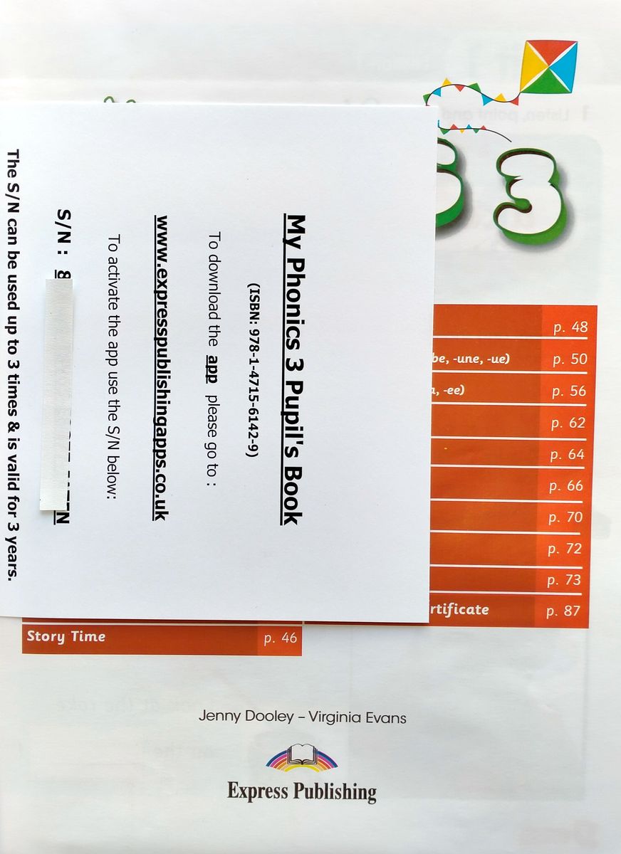 My Phonics 3 Pupil's Book with Cross-Platform Application