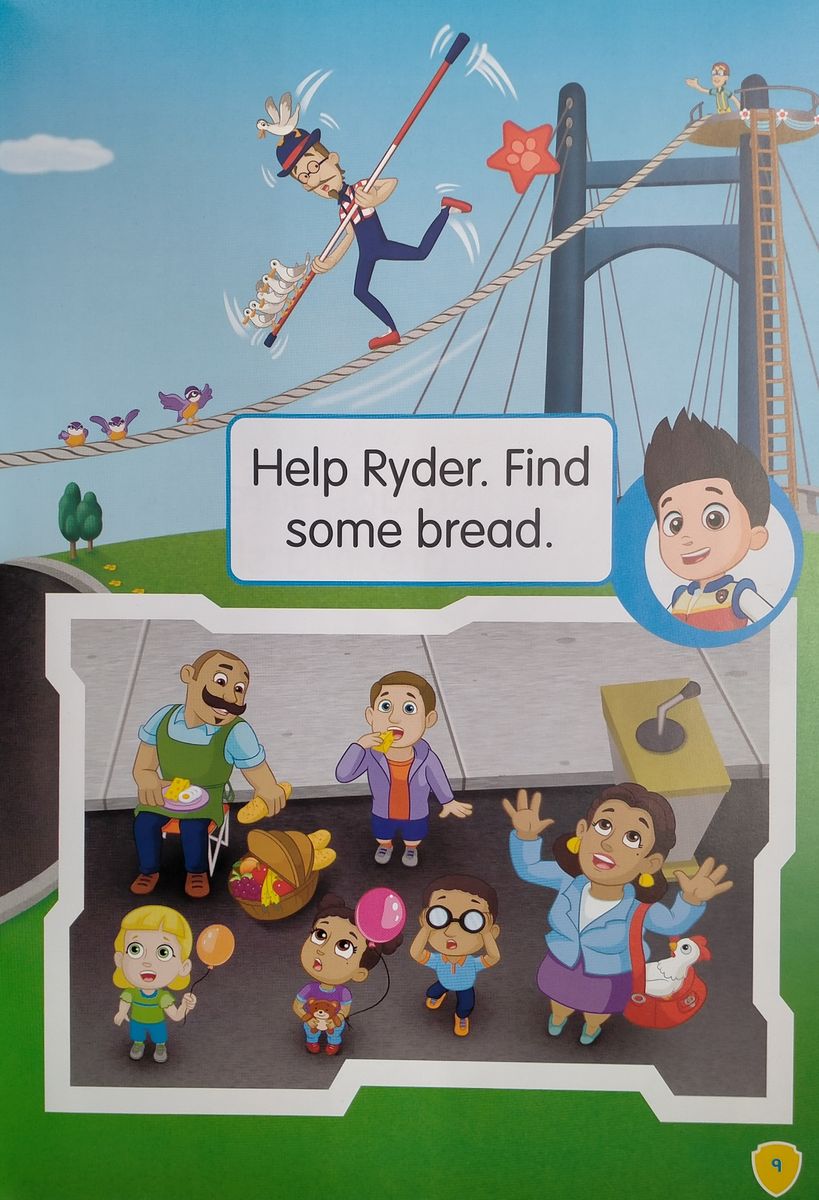 Reading Stars 3 The Tightrope (PAW Patrol)