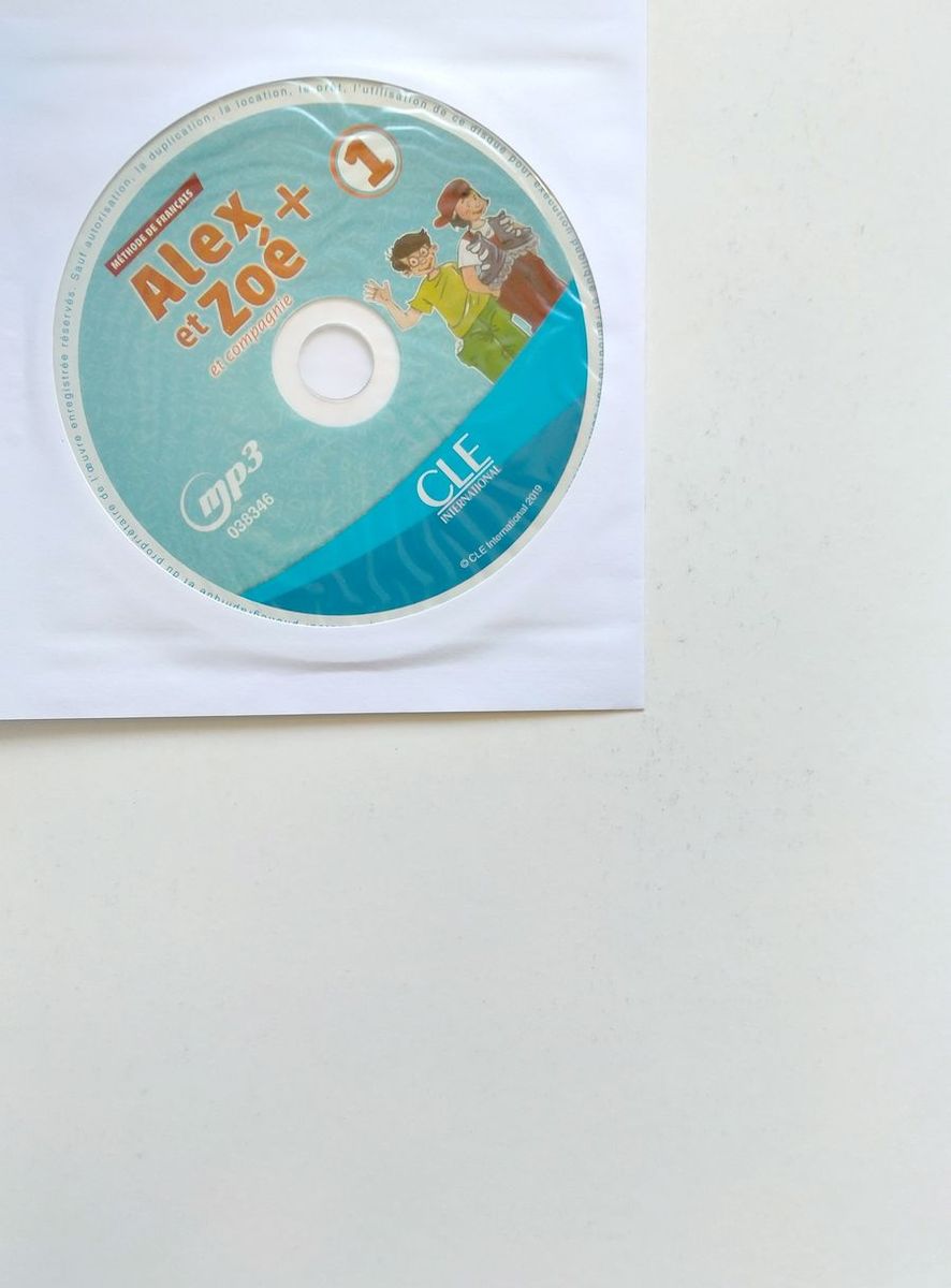 Alex et Zoe Plus 1 Livre de l'eleve + CD