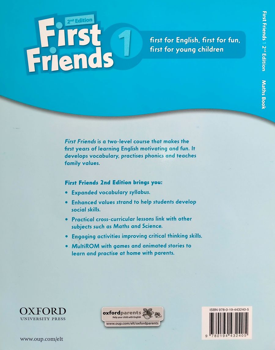 First Friends (2nd edition) 1 Maths Book