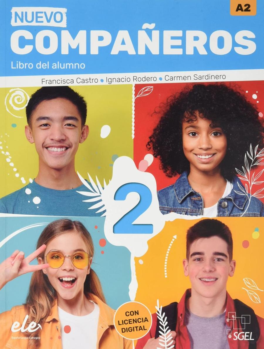 Companeros 2 A2 Libro del alumno + licencia digital