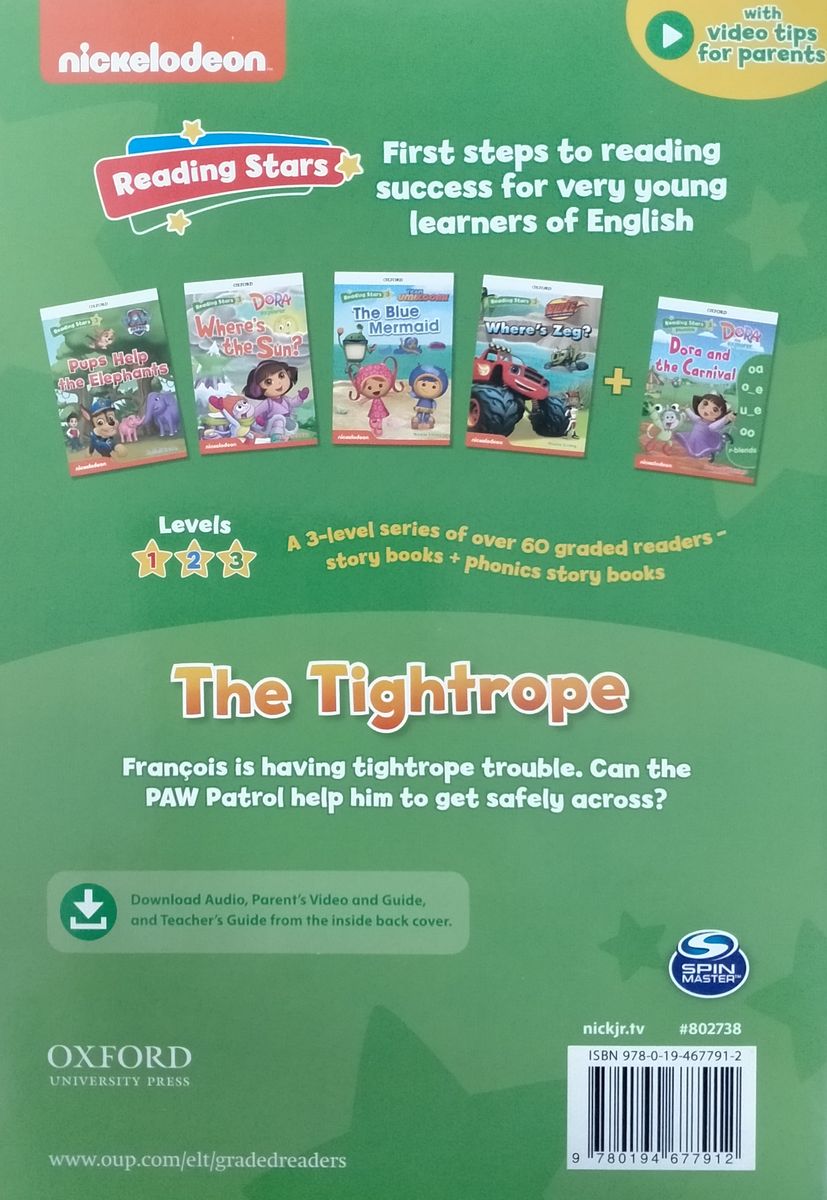 Reading Stars 3 The Tightrope (PAW Patrol)
