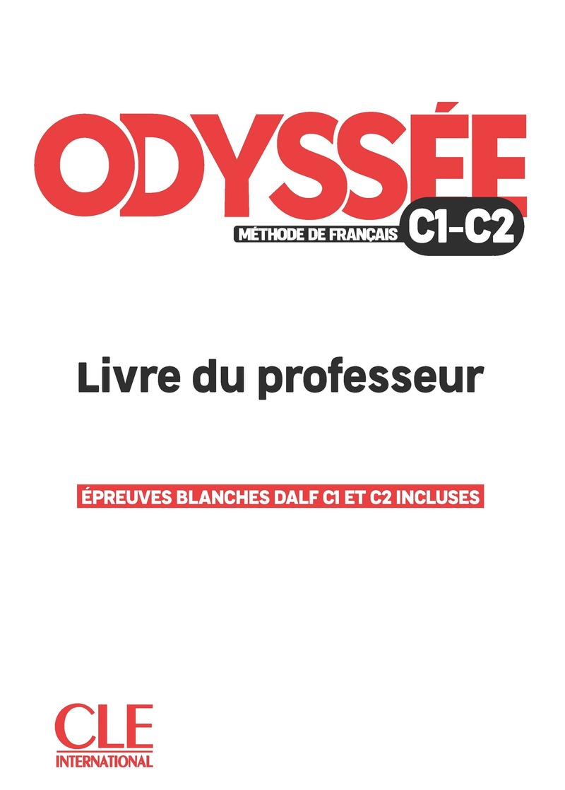 Odyssee C1-C2 Guide pedagoique