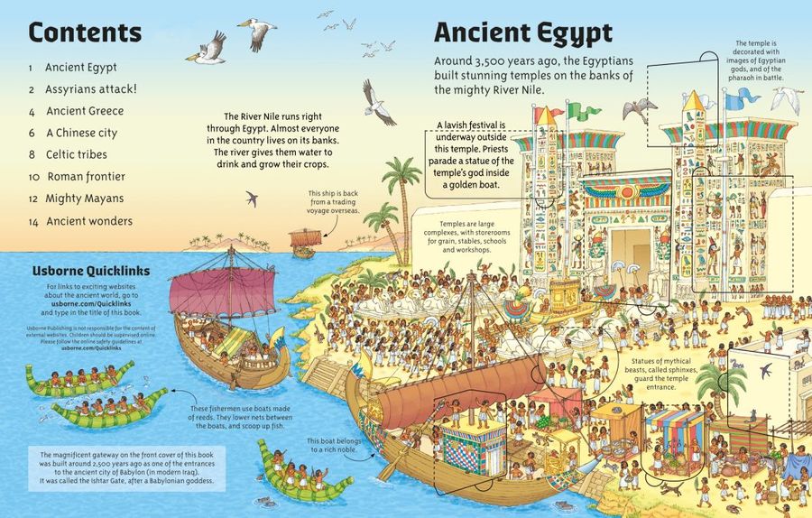 Usborne See Inside the Ancient World