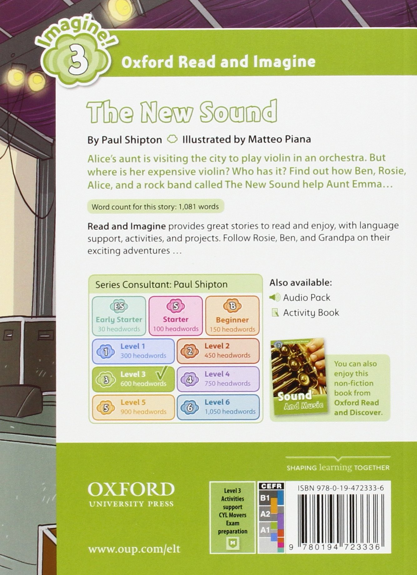 Oxford Read and Imagine 3 The New Sound and Audio CD