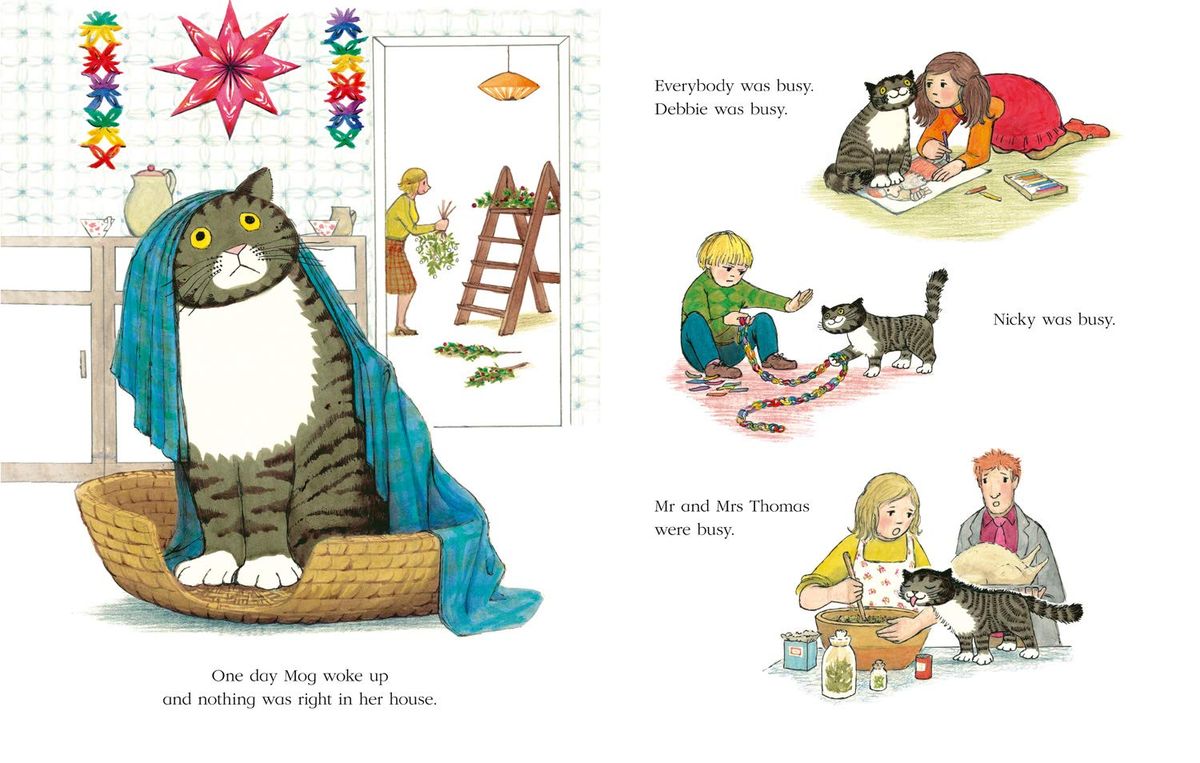 Mog's Christmas Board Picture Book