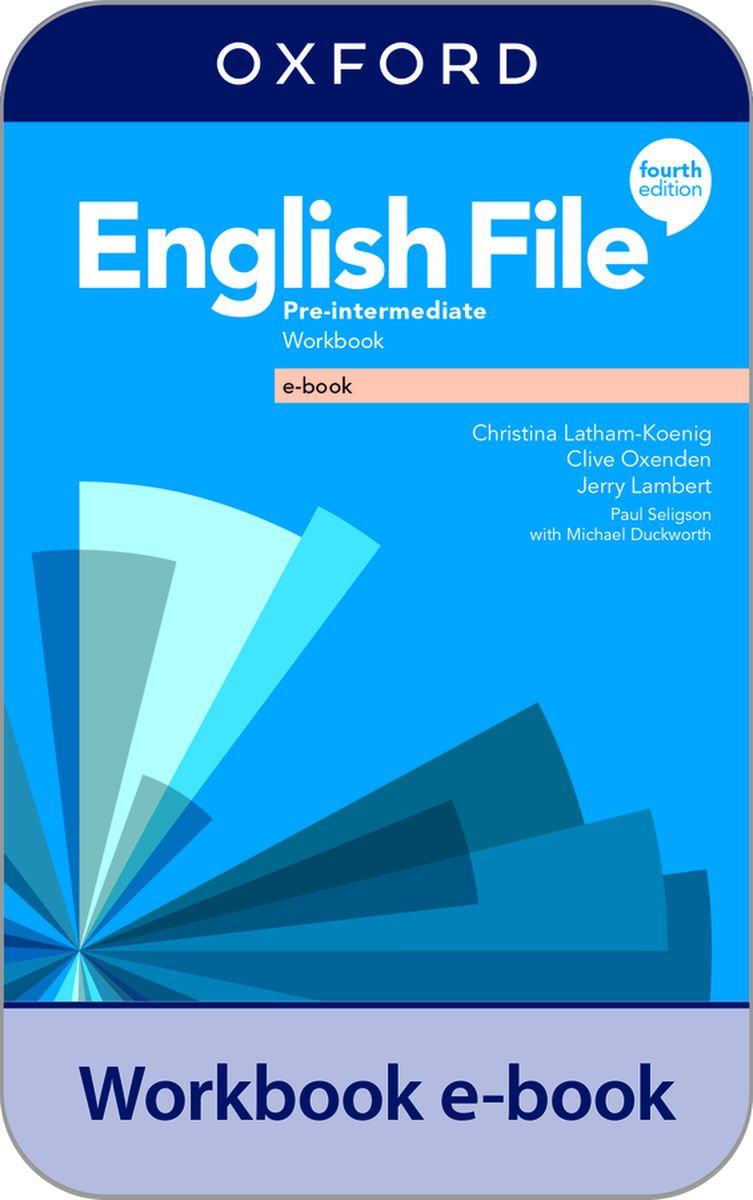 English File (4th edition)  Pre-Intermediate Workbook Book e-Book