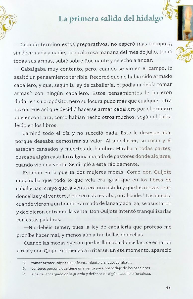 Leer y Aprender A2 Don Quijote de La Mancha + audio
