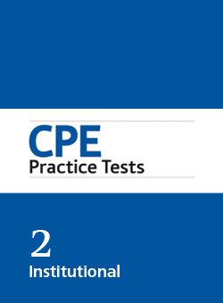 CPE Practice Test 2 Institutional