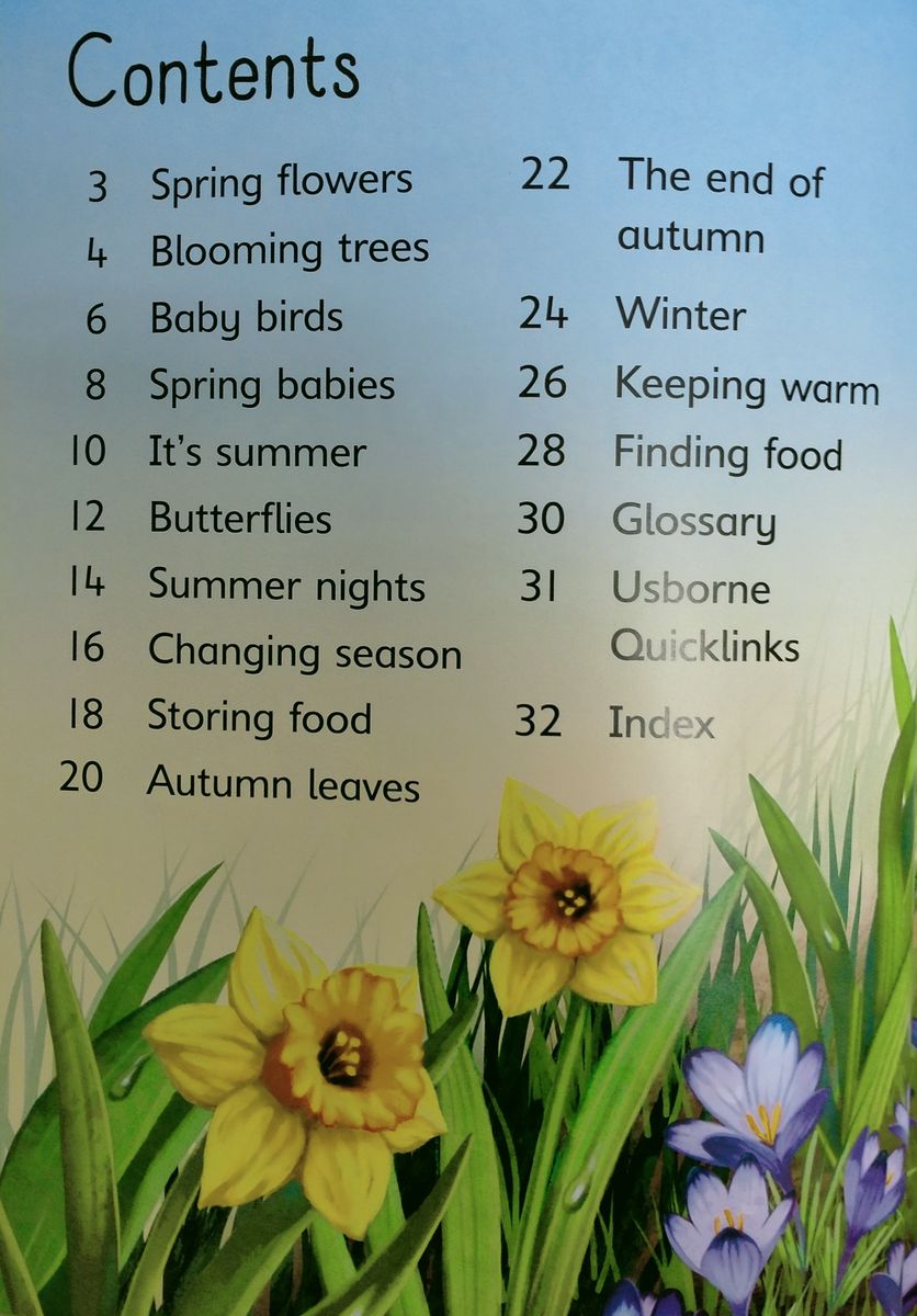Usborne Beginners Seasons