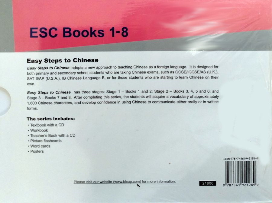 Easy Steps to Chinese vol.3 Word Cards