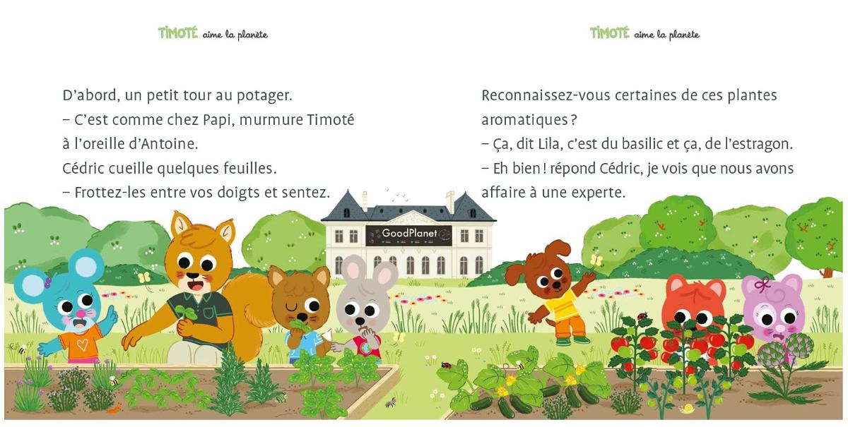Timote aime la planete