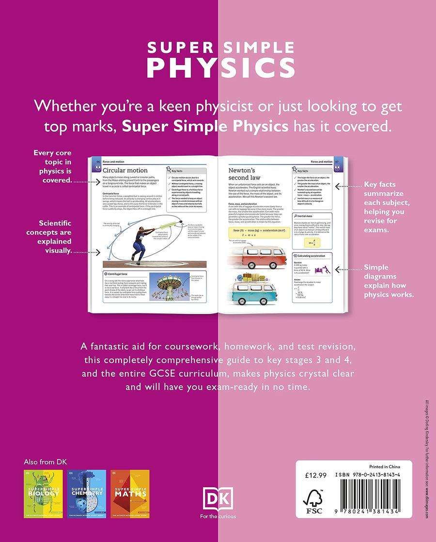 Super Simple Physics The Ultimate Bitesize Study Guide