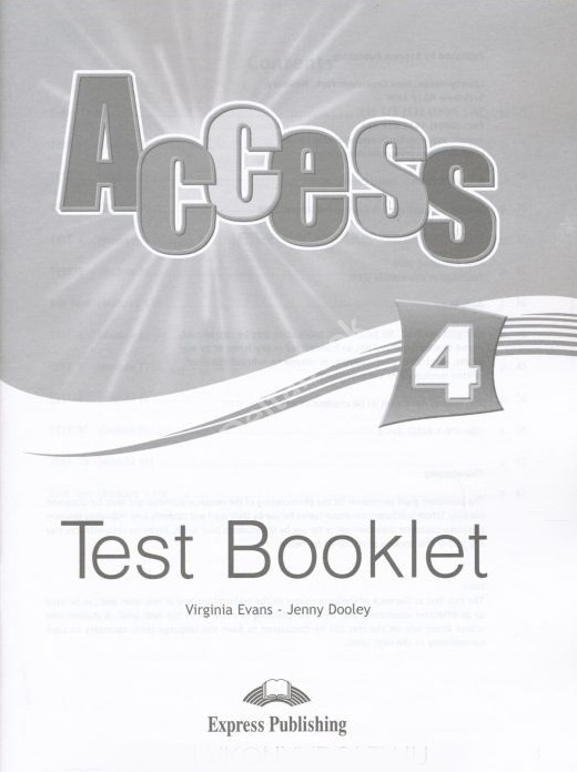 Access 4 Test Booklet