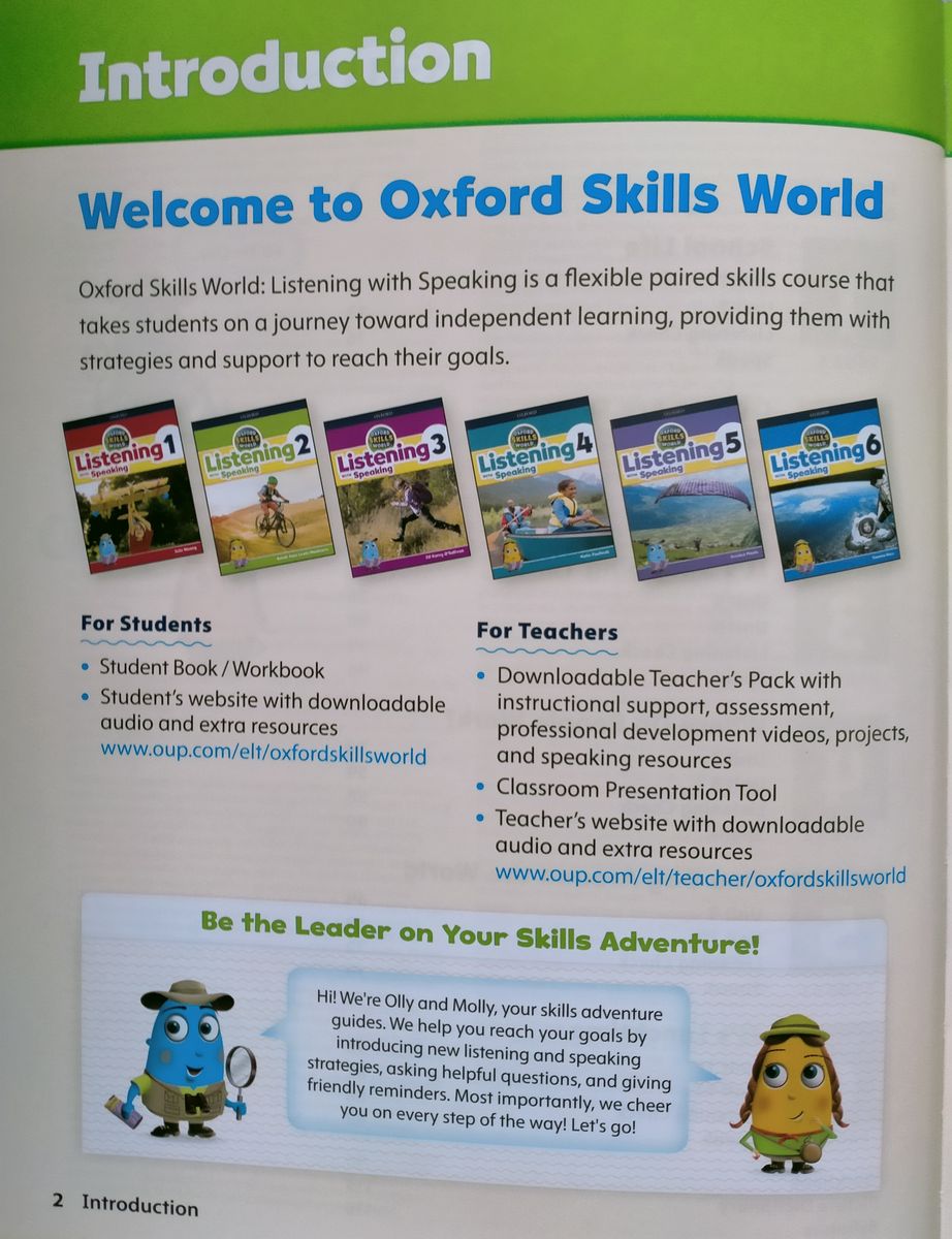 Oxford Skills World 2 Listening with Speaking Student Book and Workbook