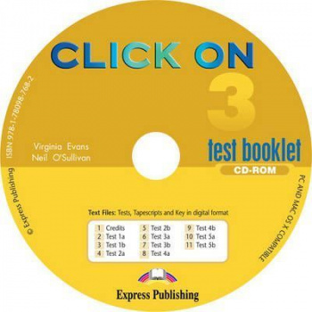 Click On 3 Test Booklet CD-ROM