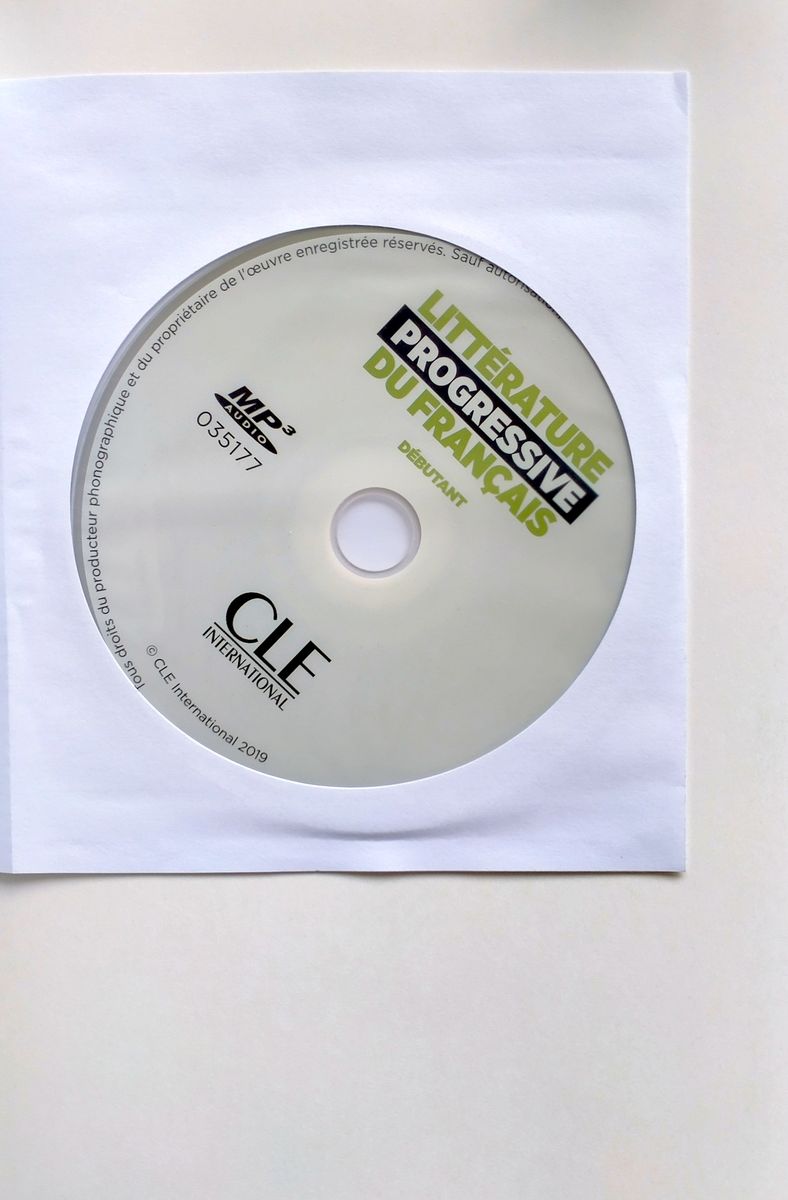 Litterature Progressive du Francais 2eme edition Debutant A1-A2 Livre + CD