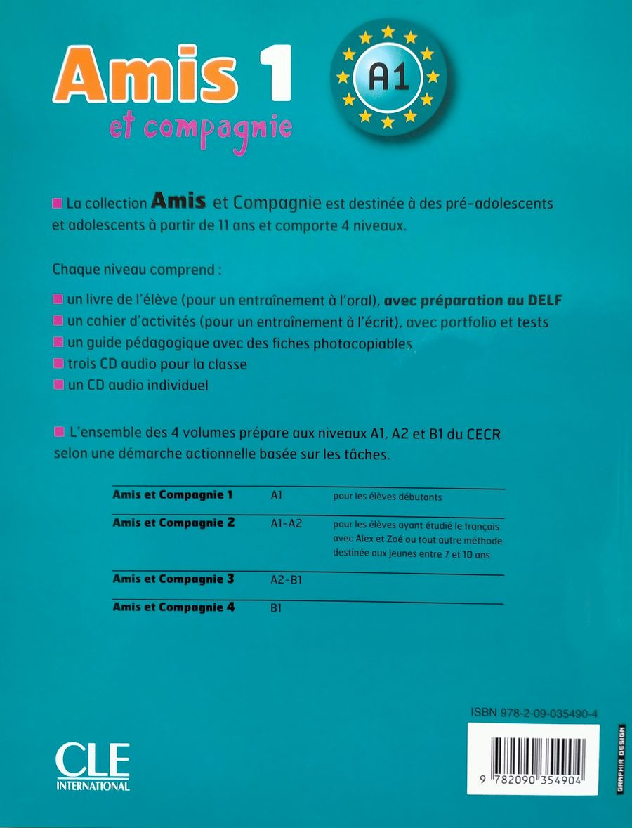 Amis et compagnie 1 Livre de l'eleve