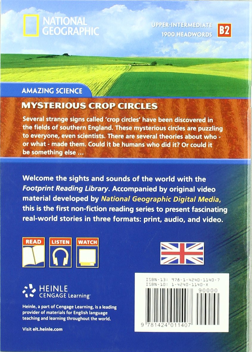 Footprint Reading Library 1900 Headwords The Mystery Of The Crop Circles (B2)