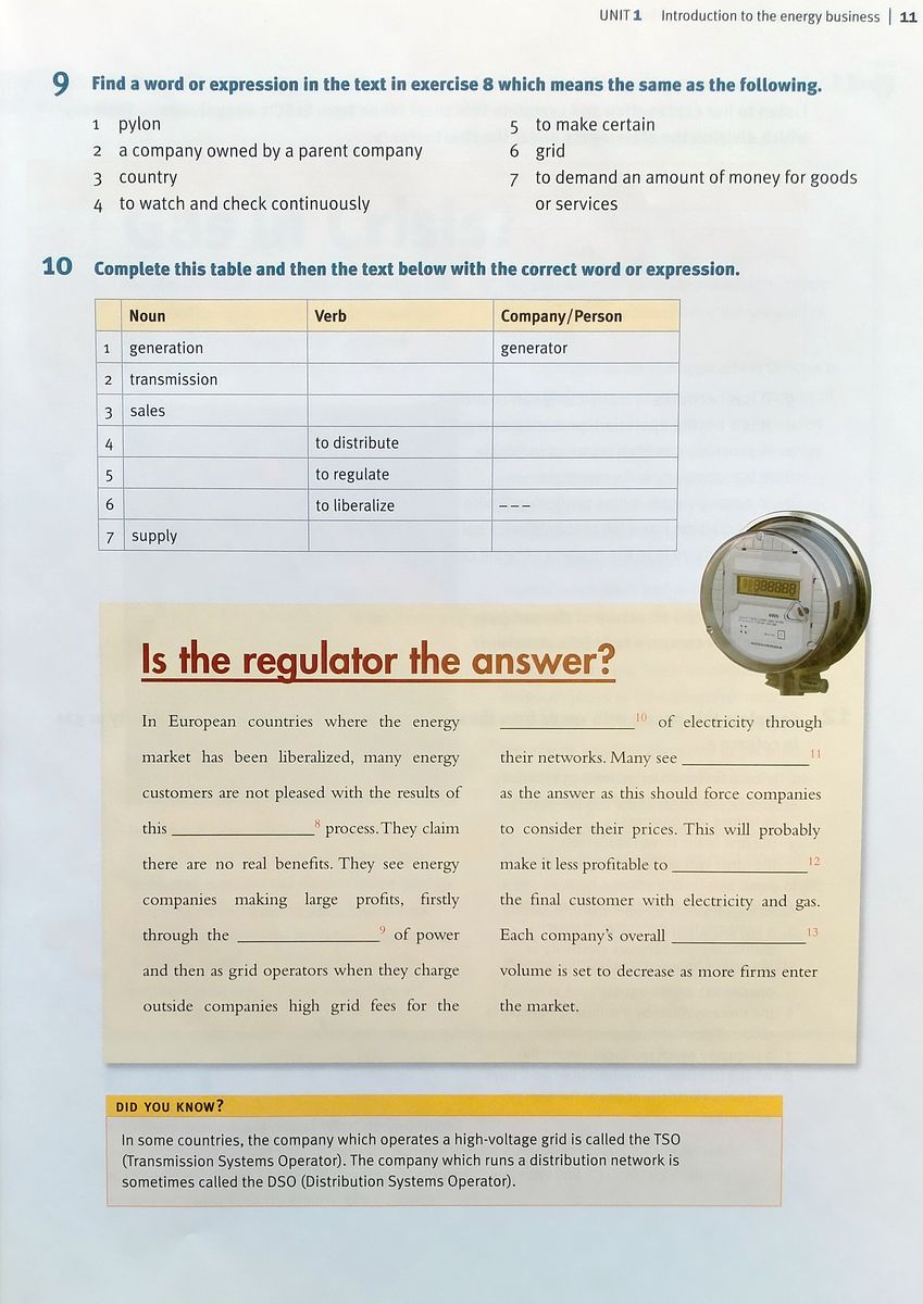 Express Series English for the Energy Industry Student's Book