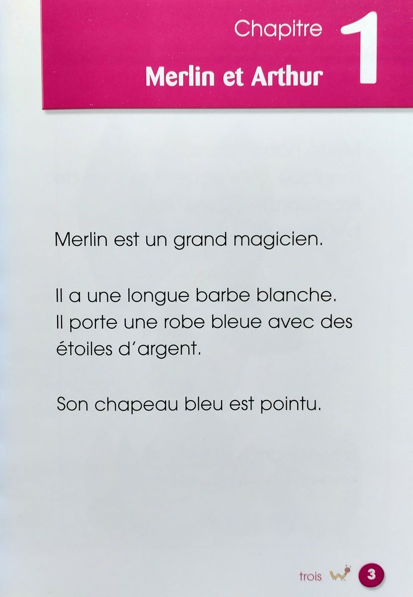 Graine de Lecture 2 Merlin l'Enchanteur