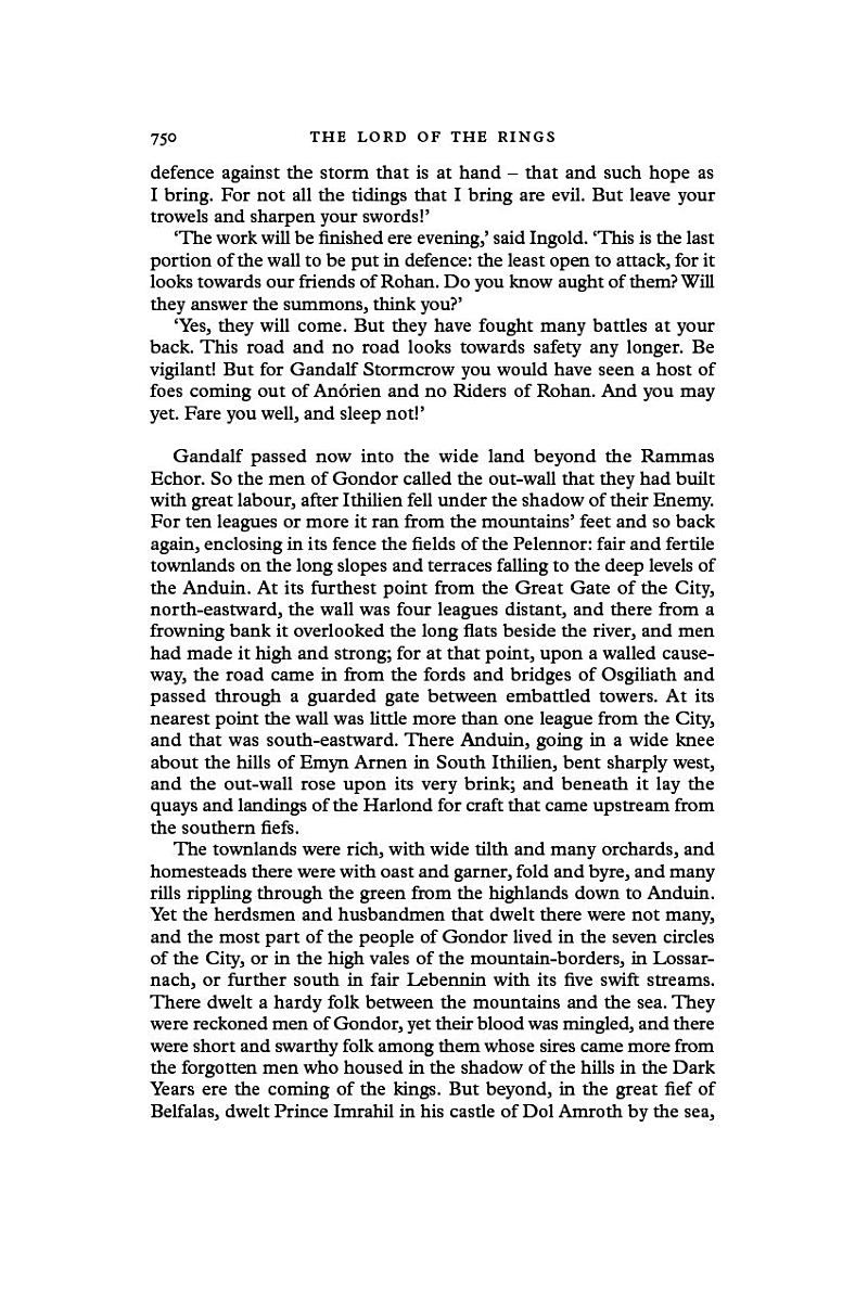 The Lord of the Rings Book 3 The Return of the King