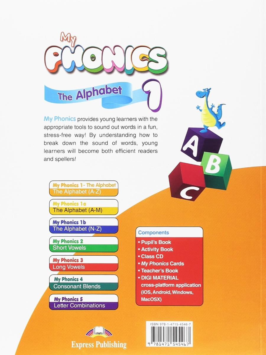 My Phonics 1 The Alphabet Activity Book with Cross-Platform Application