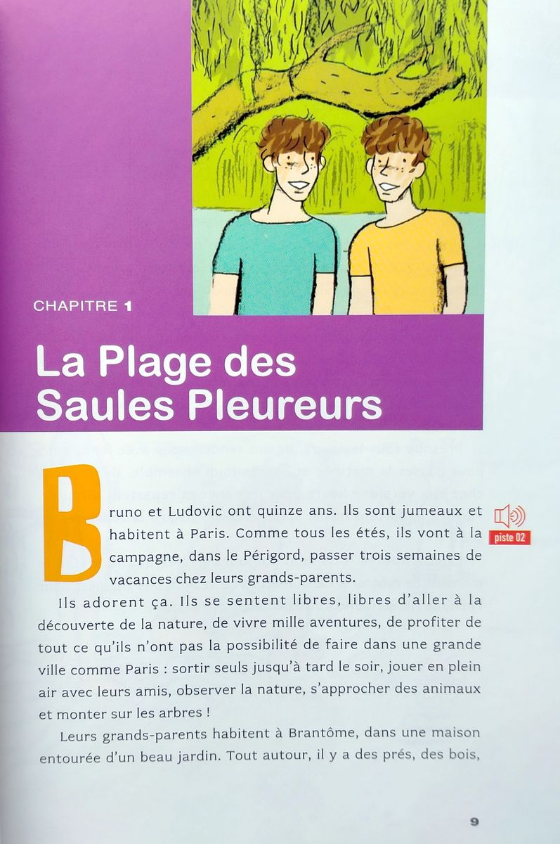 Lire et s'entrainer A1 Enigme en Perigord + audio