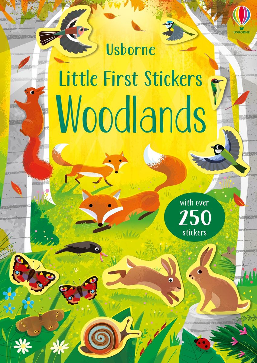 Usborne Little First Stickers Woodlands