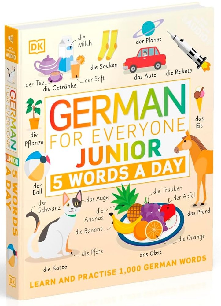 German for Everyone Junior 5 Words a Day