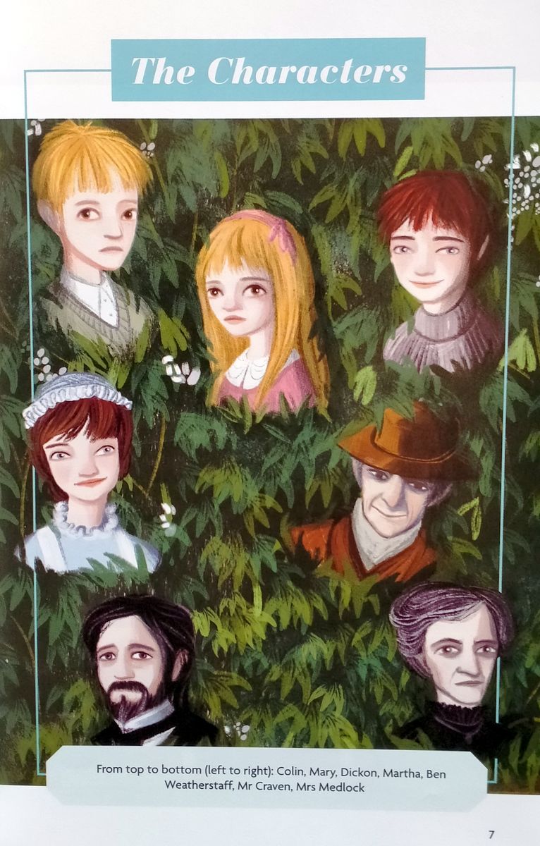 Reading and Training 2 The Secret Garden with Audio