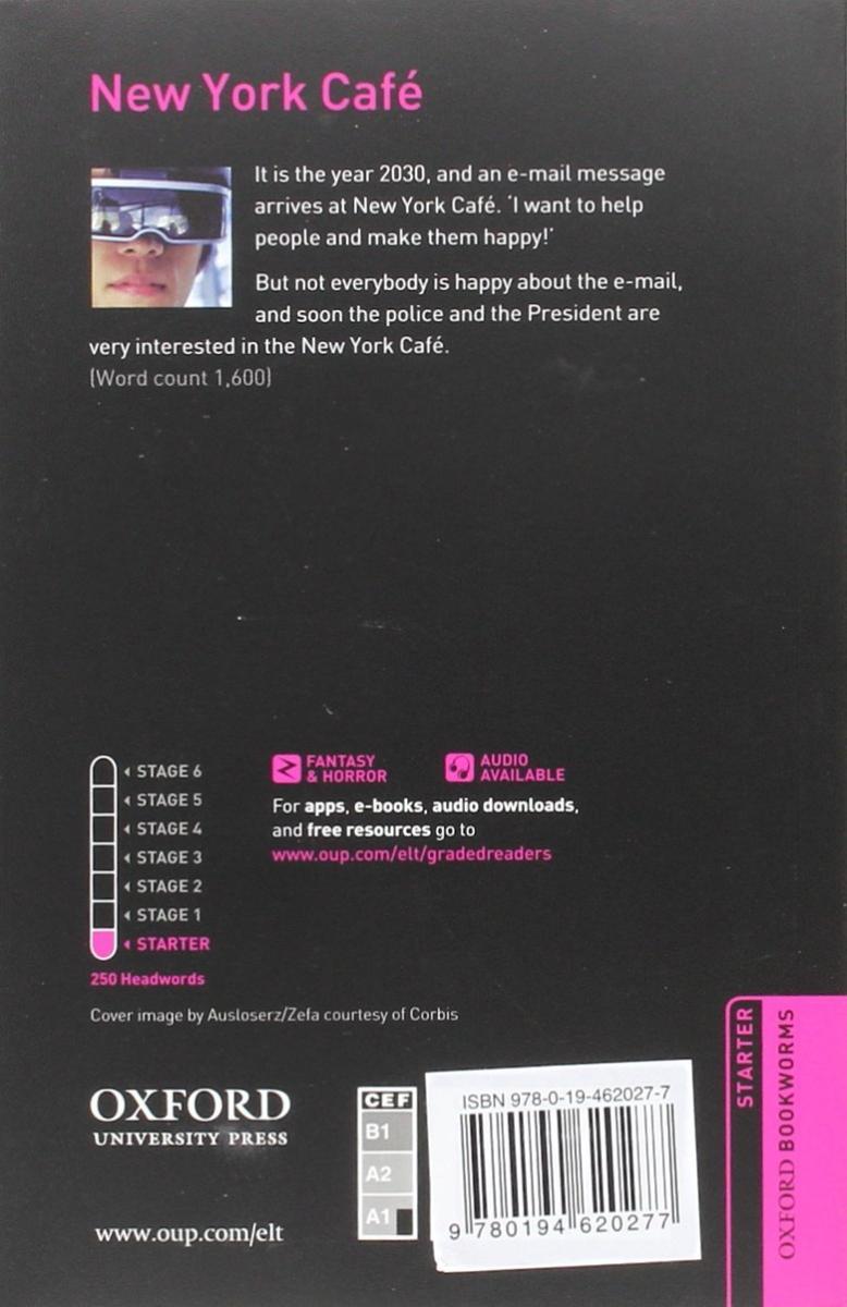 Oxford Bookworms Library  Starter New York Cafe with Audio Download (access card inside)