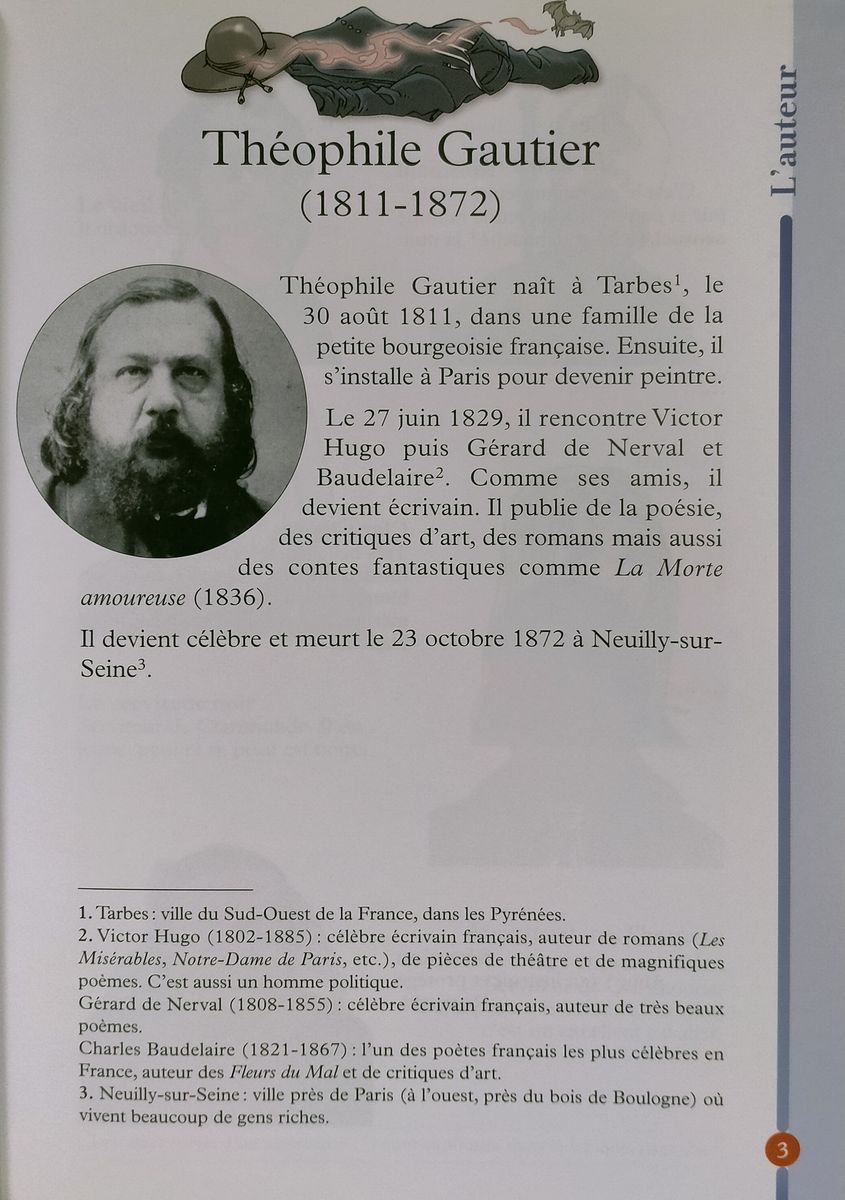 Lecture En Francais Facile 1 La Morte Amoureuse