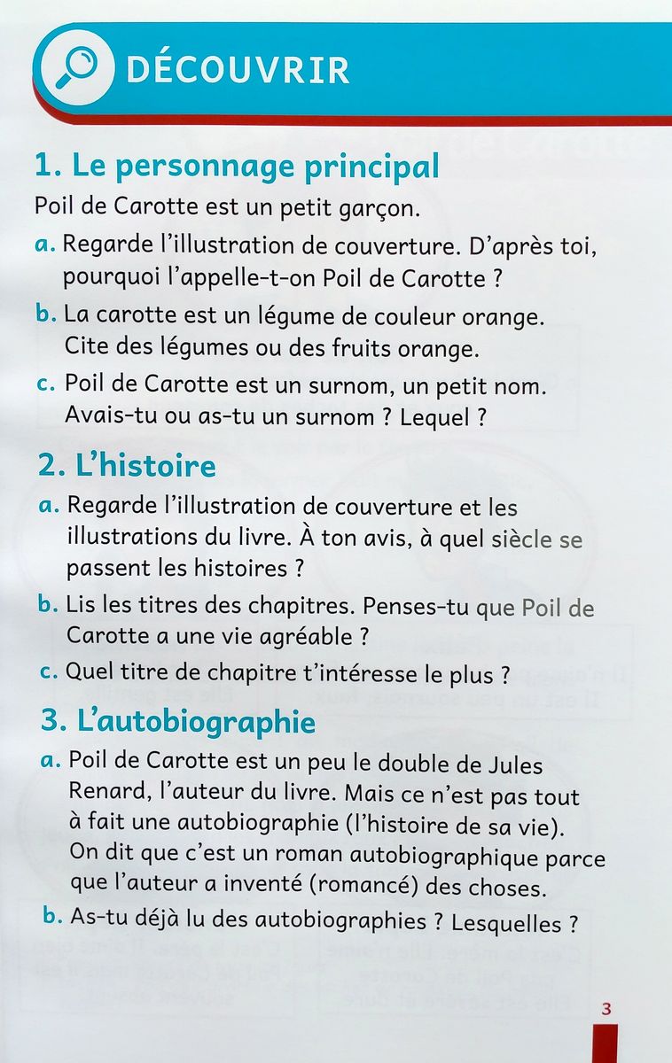 Decouverte 4 (A2) Poil de carotte + Audio telechargeable