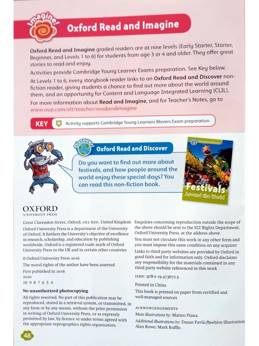 Oxford Read and Imagine 3 Fear at Festival