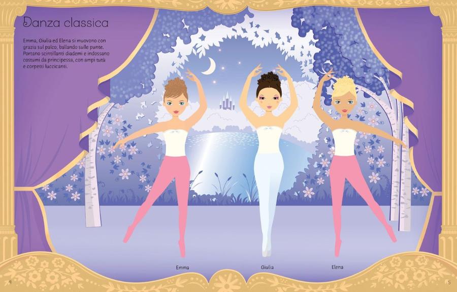 Usborne Sticker Dolly Dressing Dancers