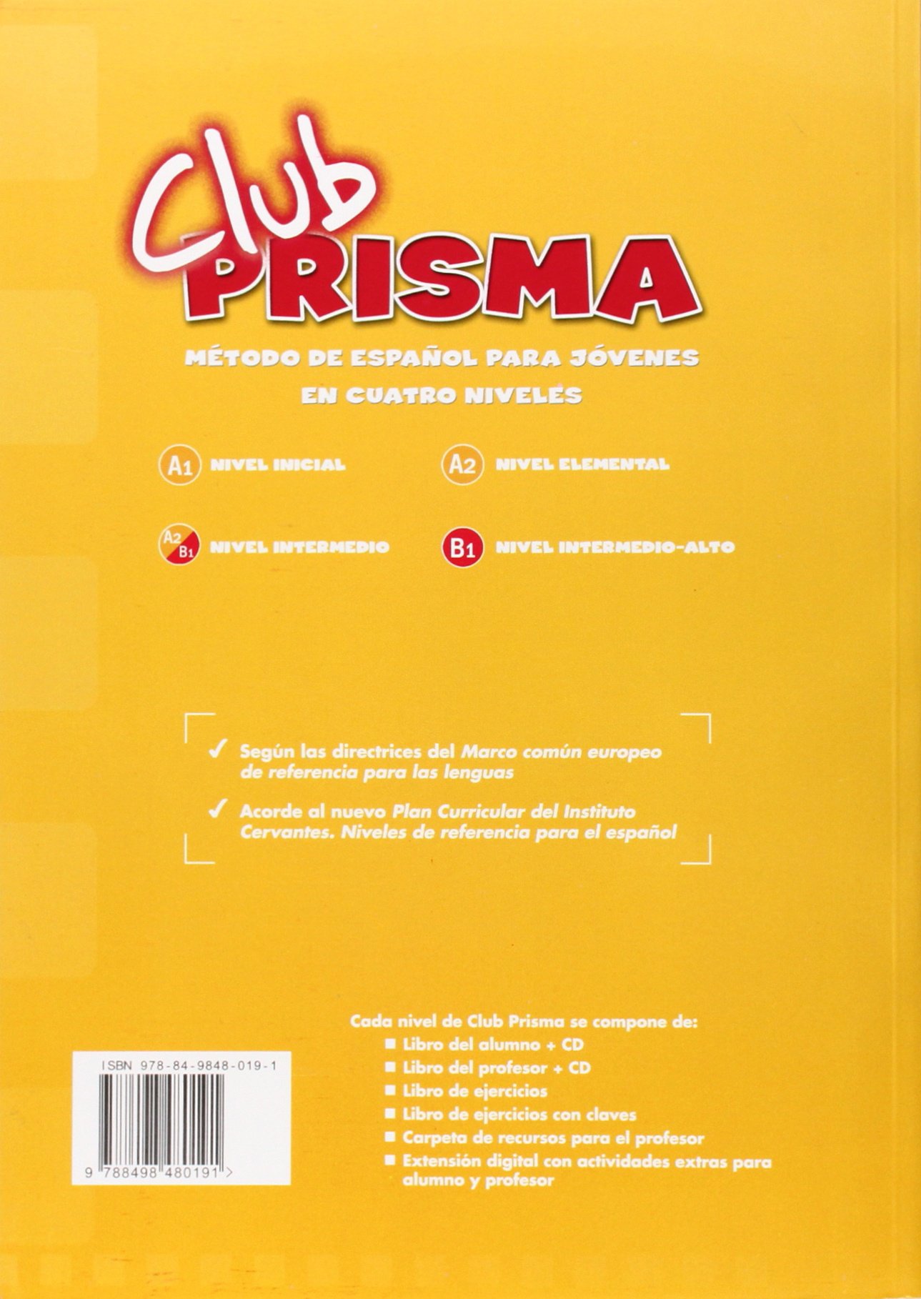 Club Prisma A2-B1 Ejercicios