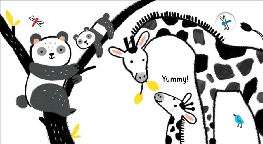 Usborne Baby's Black and White Books Animals