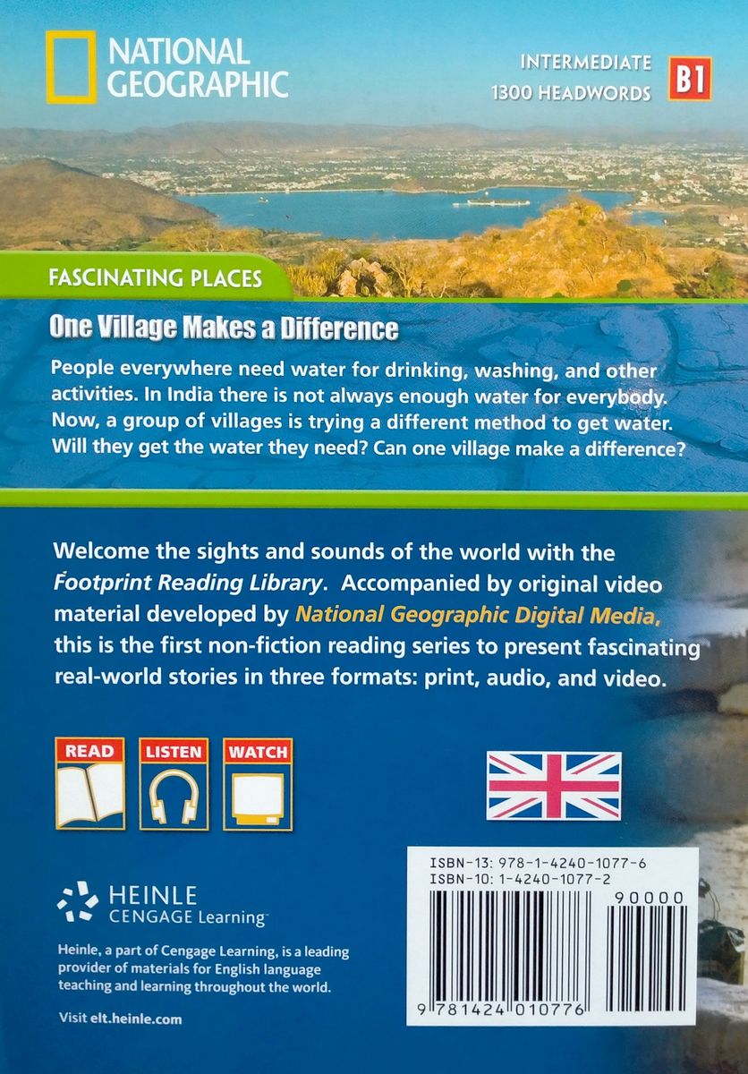 Footprint Reading Library 1300 Headwords One Village Makes a Difference with Multi-ROM (B1)