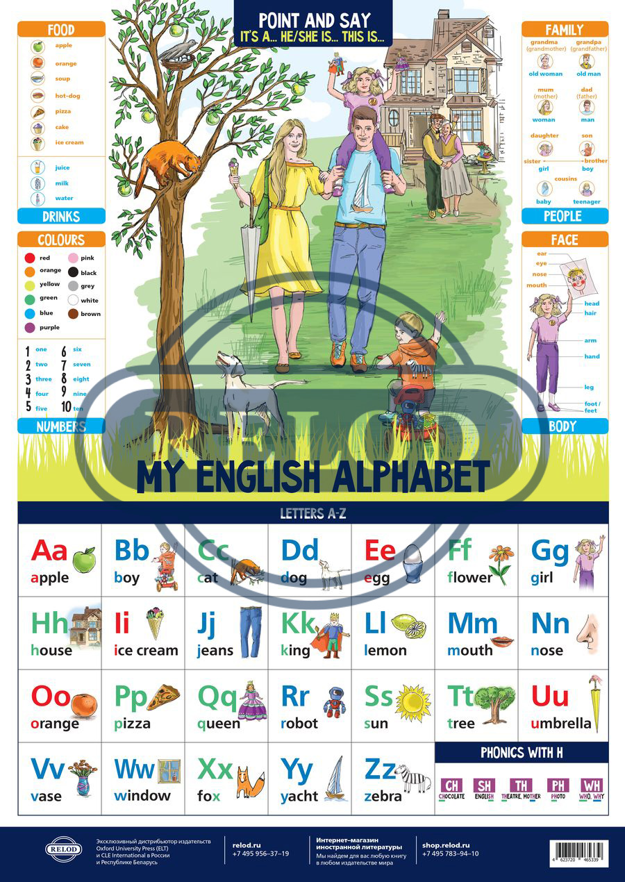 MiniMe English Модуль 1 Let's start  комплект: учебник с кодом активации и плакат My English Alphabet