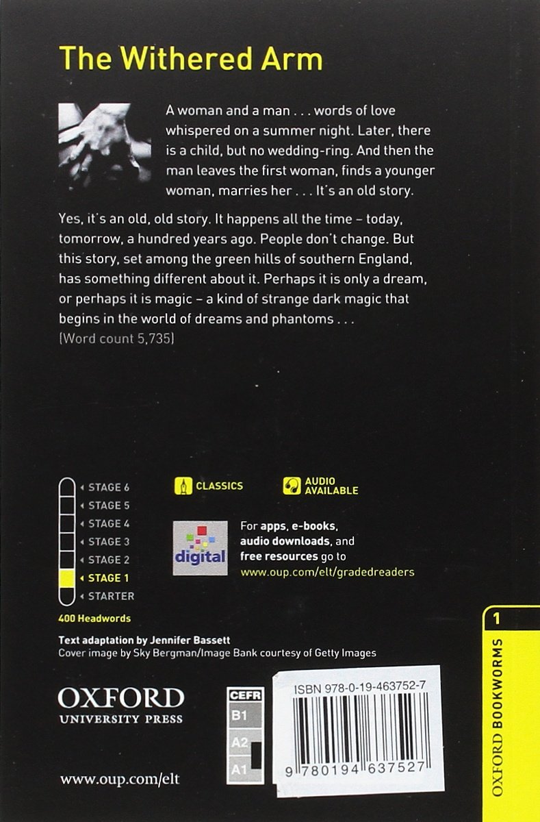 Oxford Bookworms Library 1 The Withered Arm with Audio Download (access card inside)