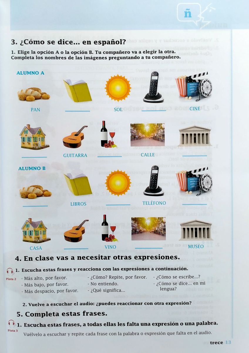 Destrezas ELE A1-A2 Expresion oral + audio descargable