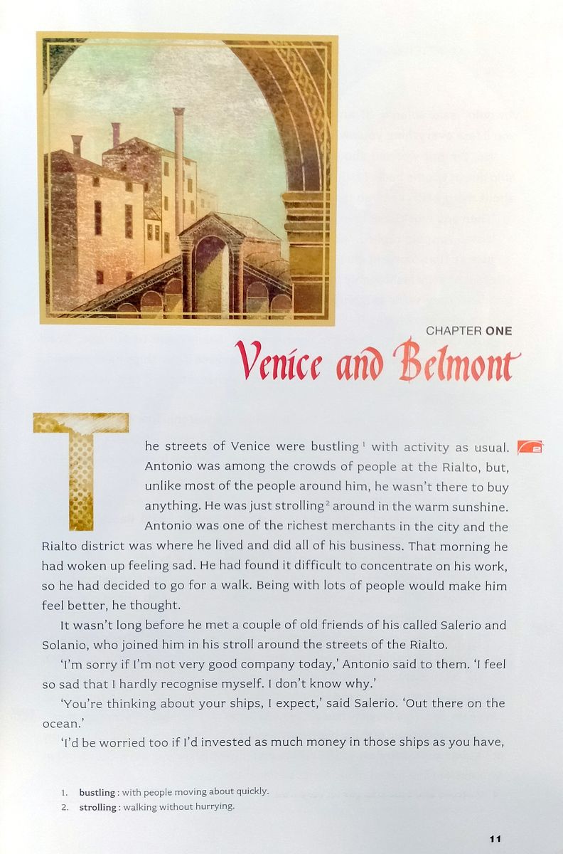 Reading and Training 4 The Merchant of Venice with Audio CD