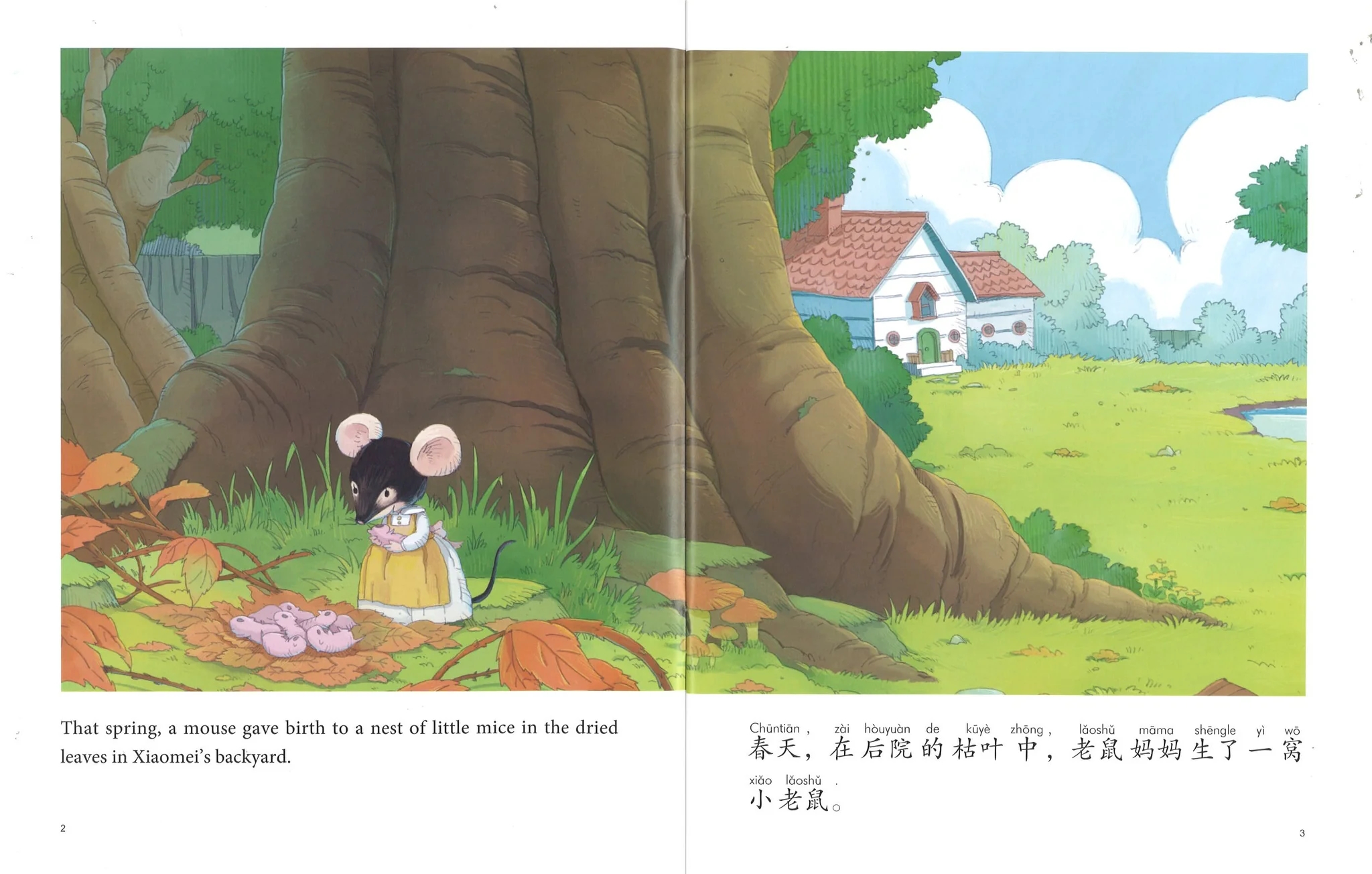 My First Chinese Storybooks The Stories of Xiaomei The Mouse Family