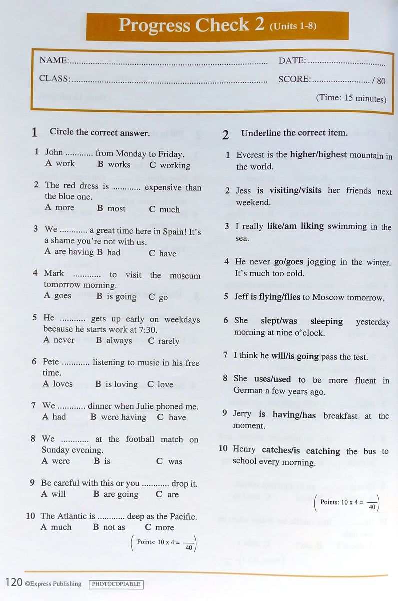 Grammar Targets 2 Student's Book