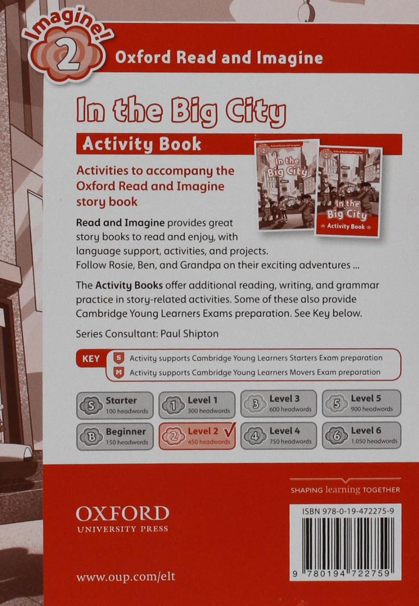 Oxford Read and Imagine 2 In the Big City Activity Book
