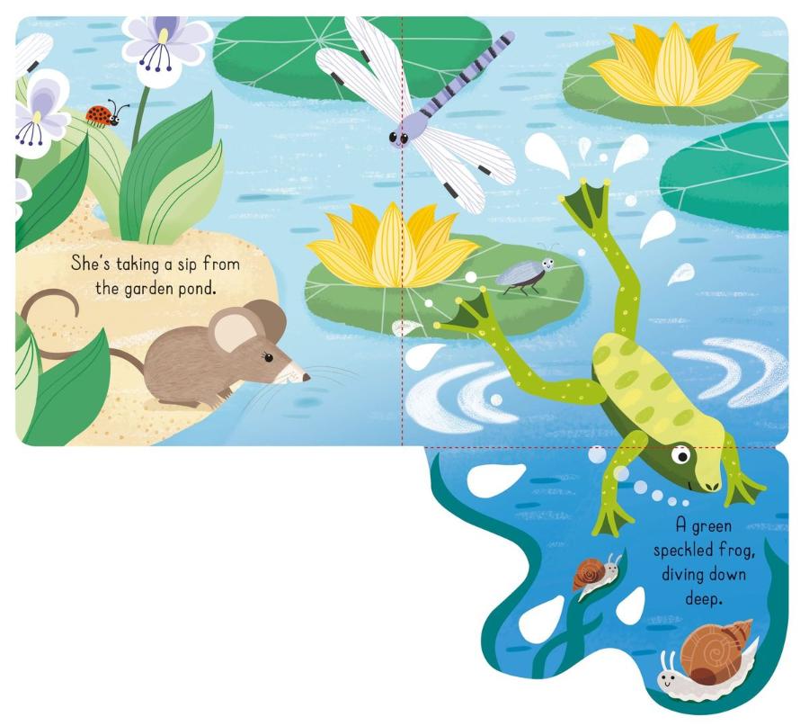 Usborne Little Lift and Look Garden